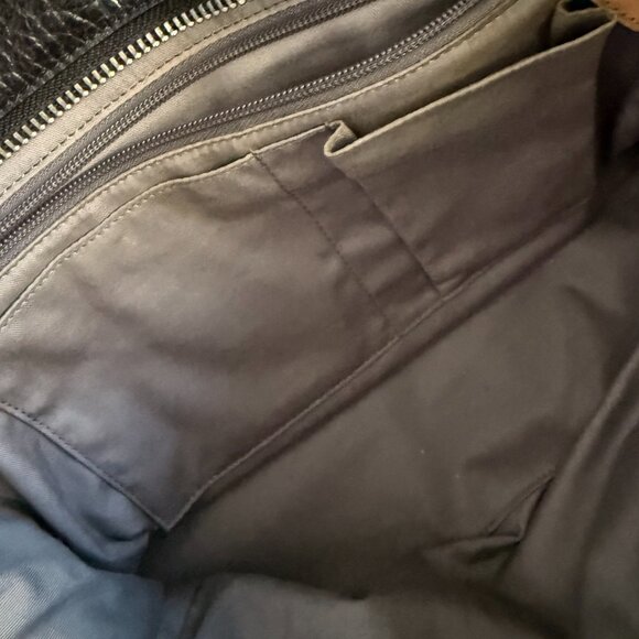 COACH Tote in Black Pebbled Leather - Picture 5 of 11